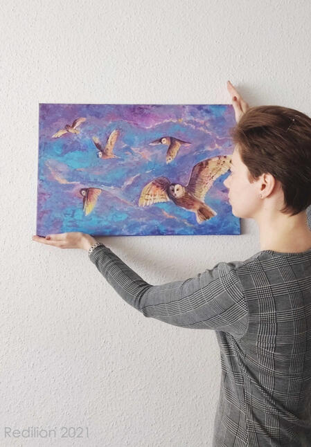 Etretat - acrylic painting